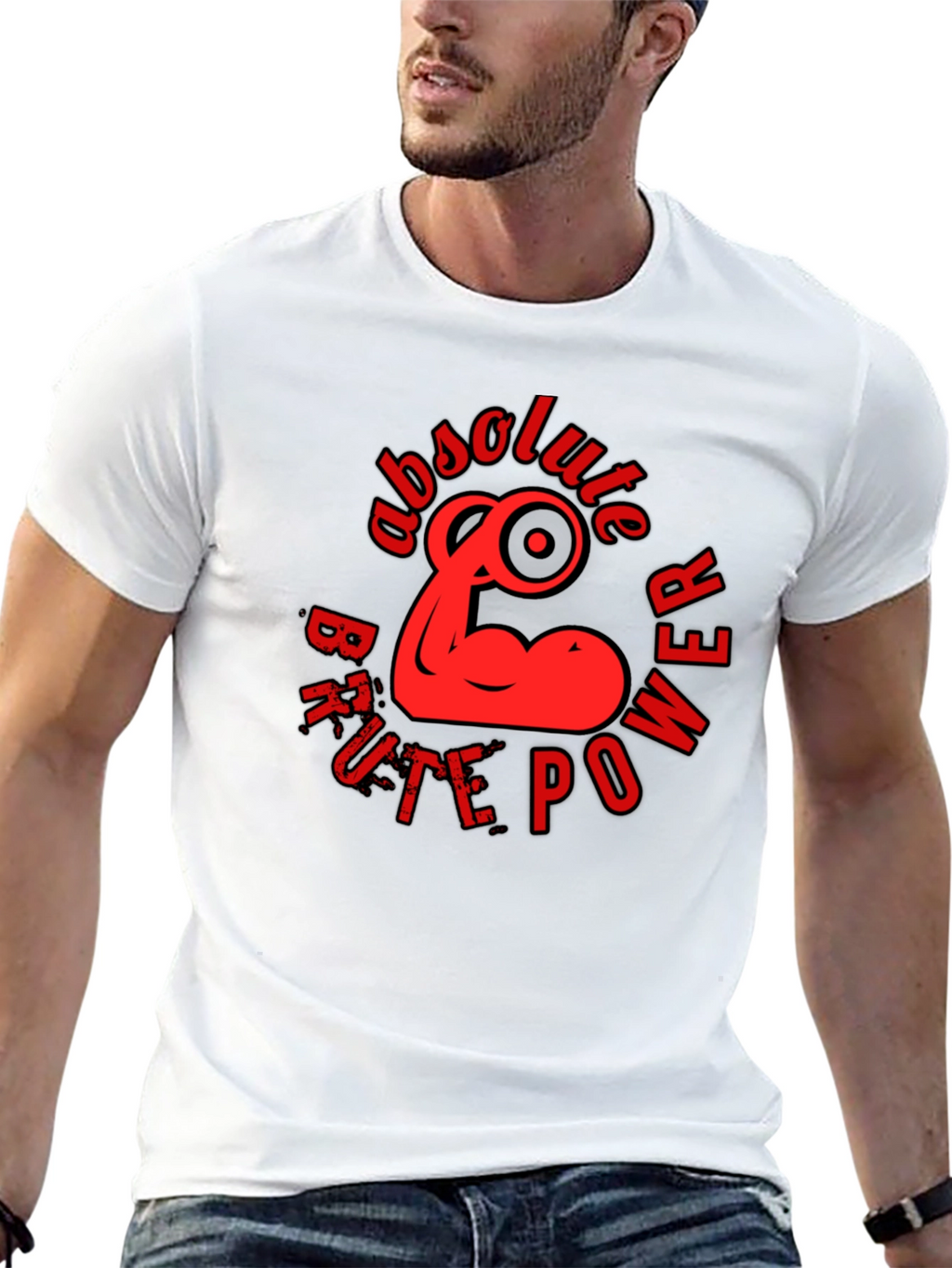 Absolute Brute Power Graphic T-Shirt