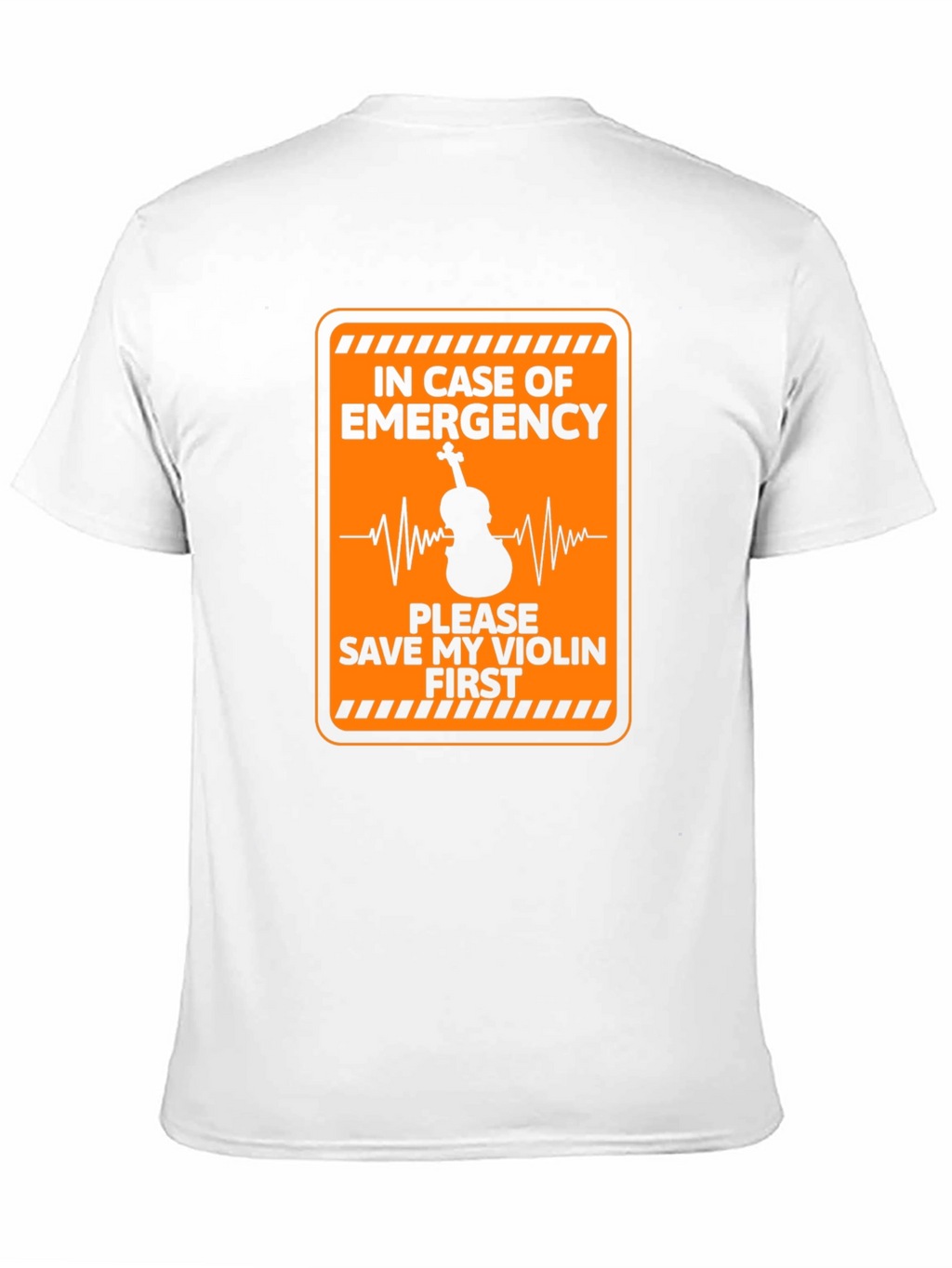 Emergency Save My Violin First Black T-Shirt