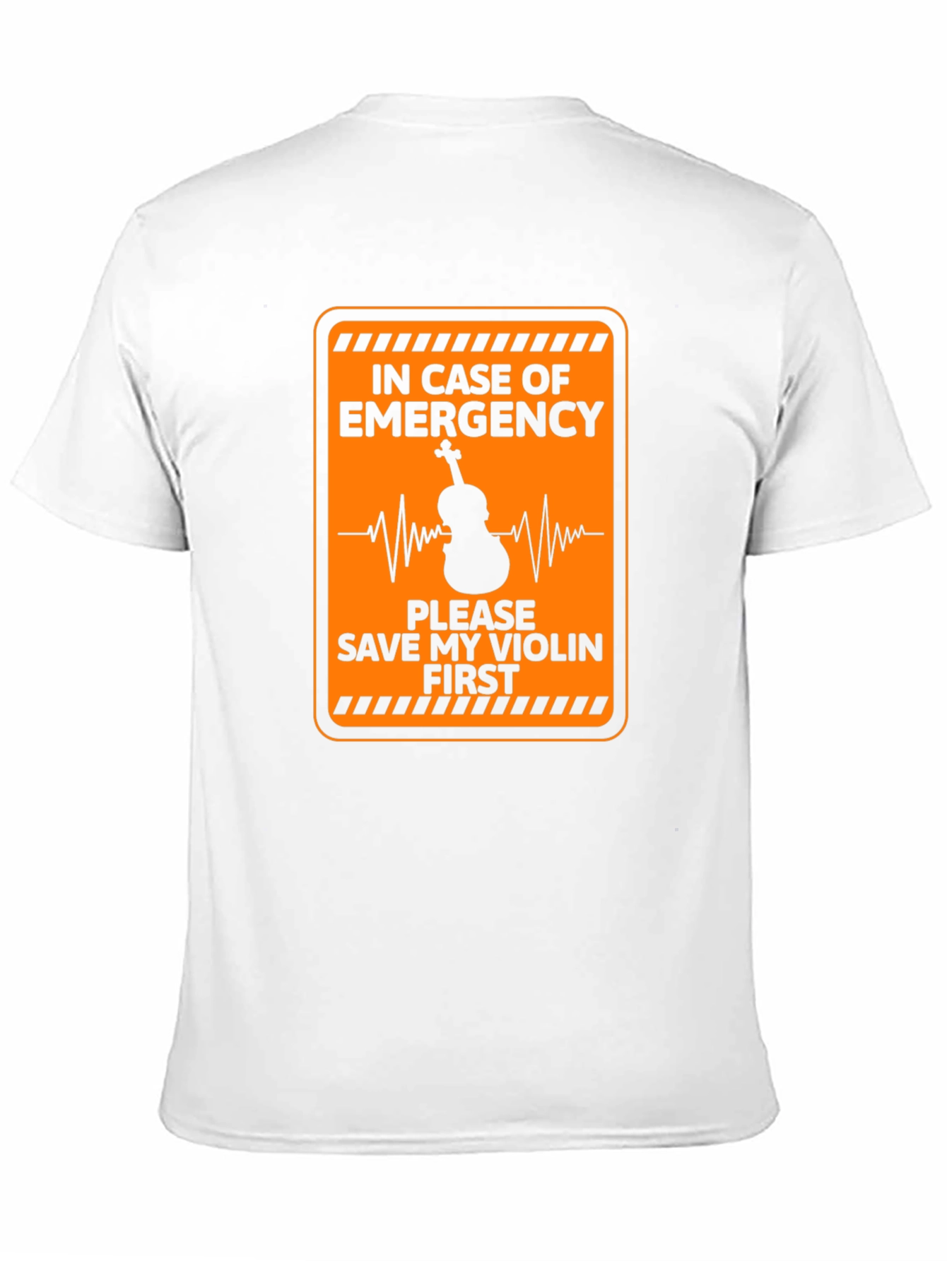 Emergency Save My Violin First Black T-Shirt