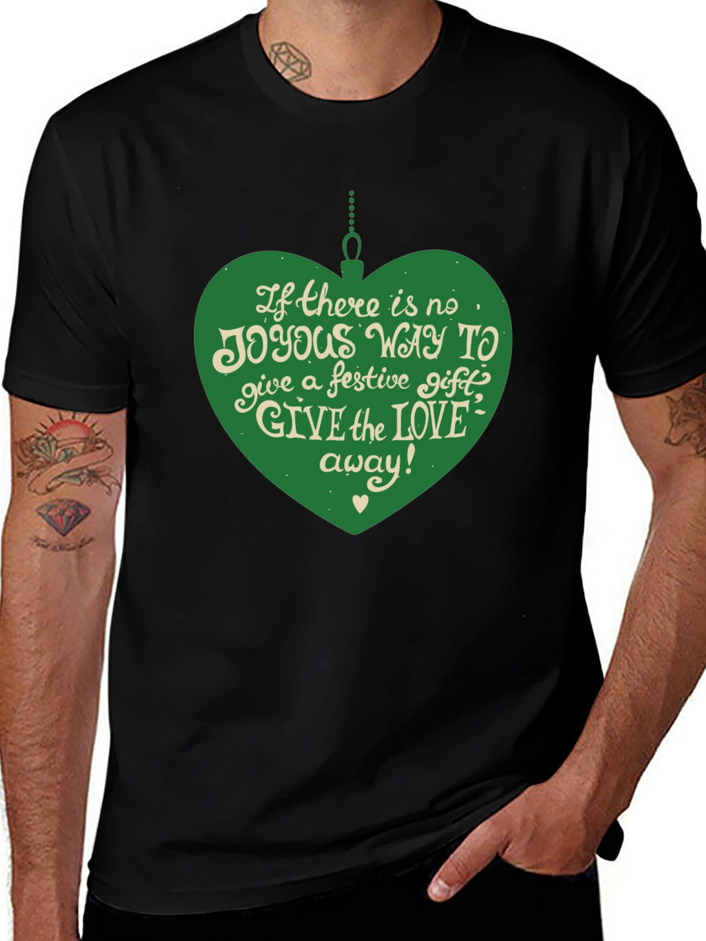 Festive Joy T-Shirt: Give the Love Away