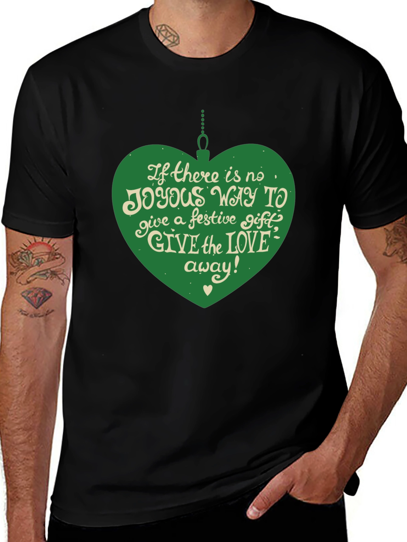 Festive Joy T-Shirt: Give the Love Away
