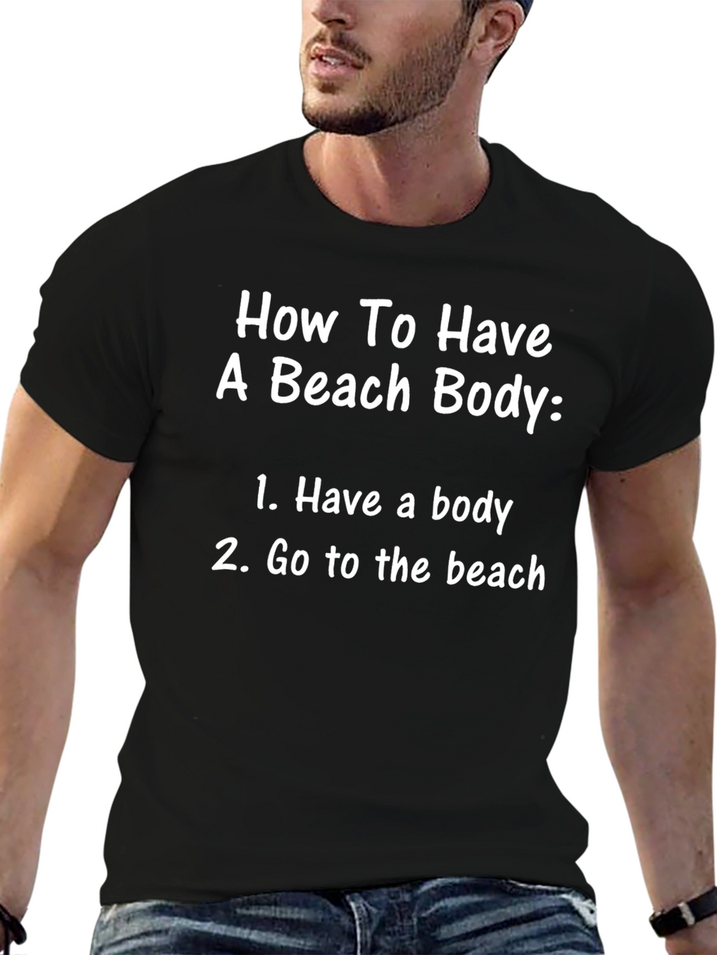 Funny Beach Body T-Shirt - Beach Ready!