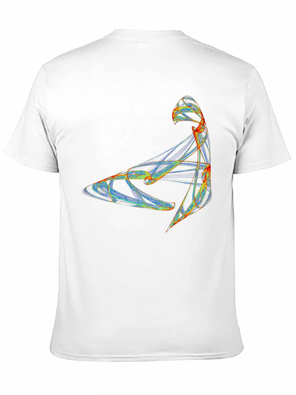 Abstract Art Graphic Tee - Black Casual Cotton Shirt