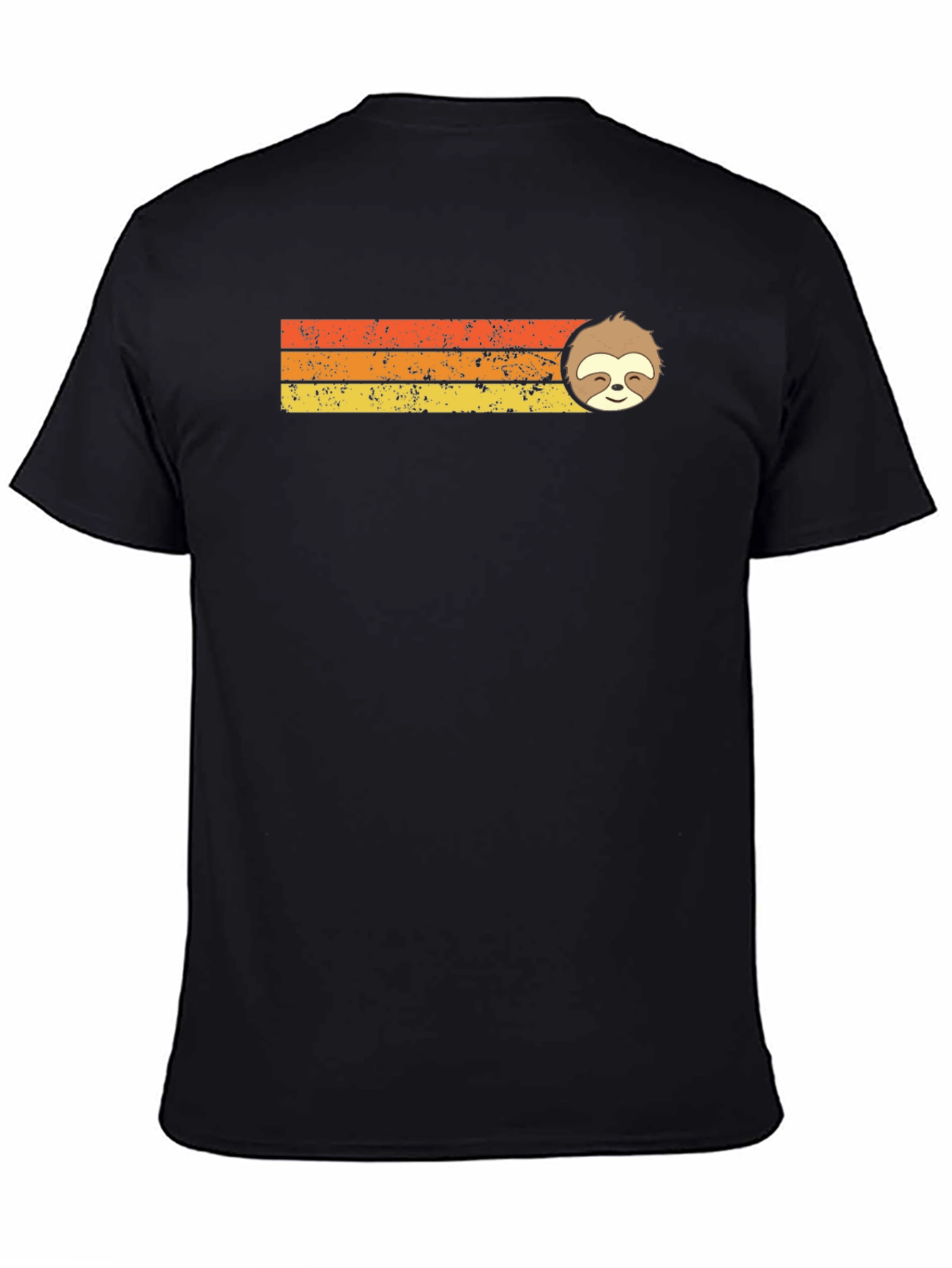Sloth Graphic T-Shirt - Retro Style