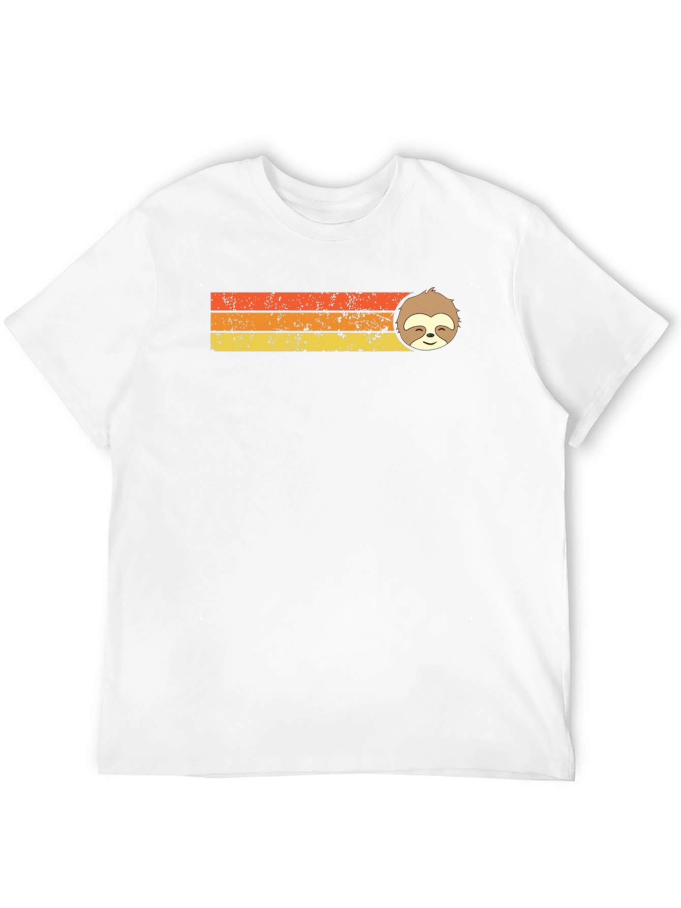 Sloth Graphic T-Shirt - Retro Style
