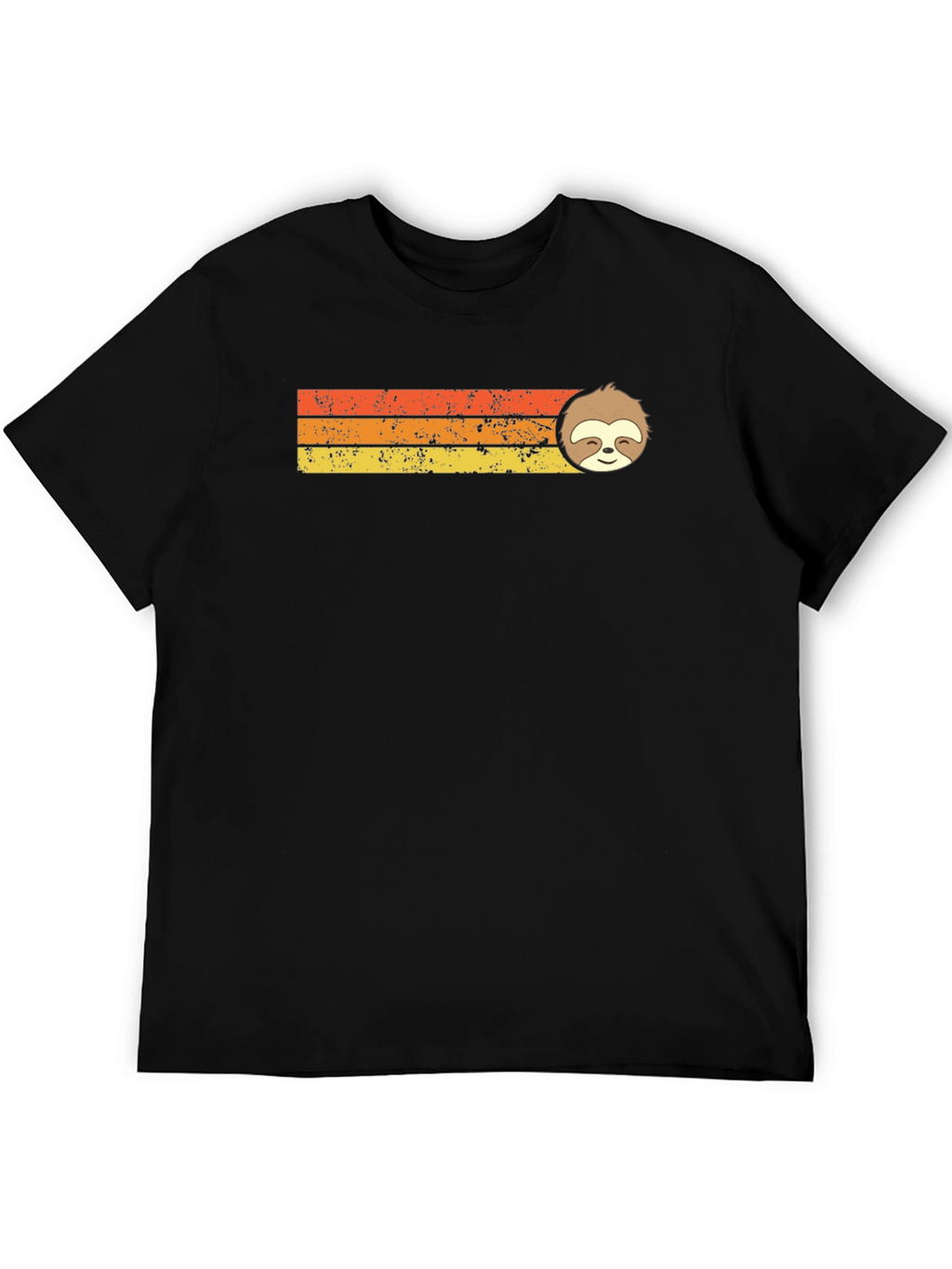 Sloth Graphic T-Shirt - Retro Style