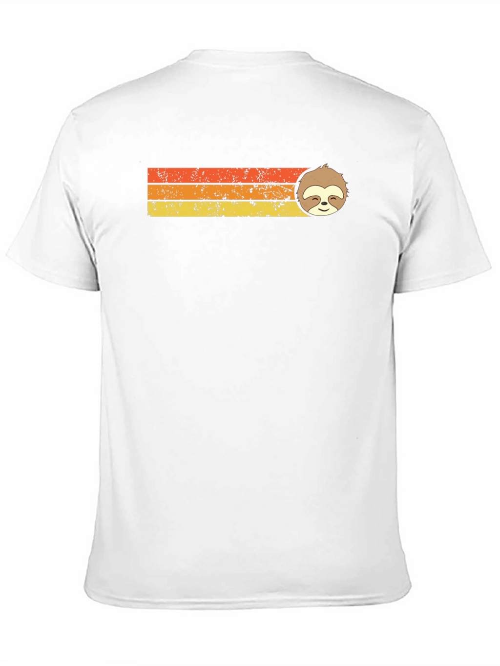 Sloth Graphic T-Shirt - Retro Style