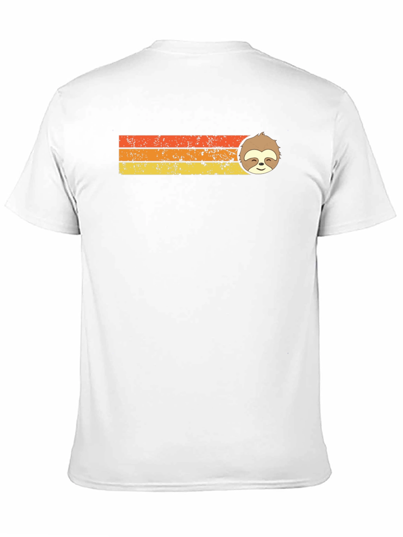 Sloth Graphic T-Shirt - Retro Style