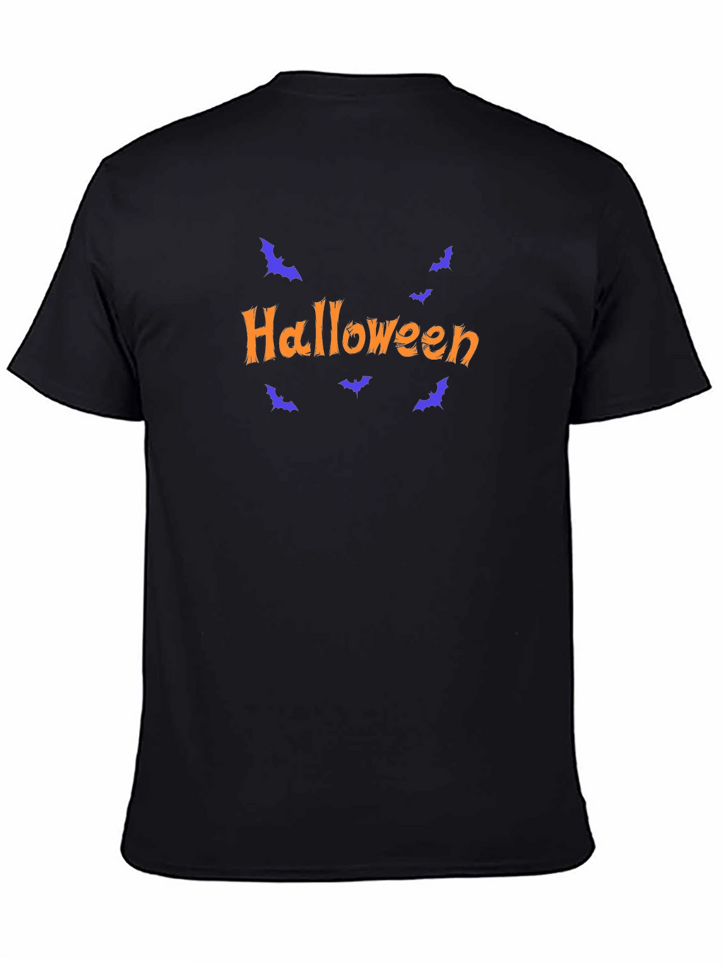 Halloween Bats T-Shirt - Black
