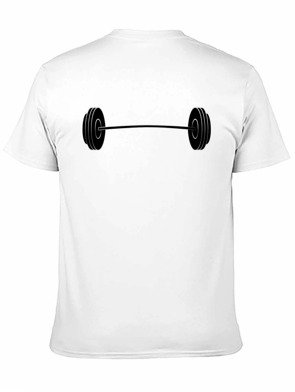 Workout Ready Barbell Graphic Tee - Black