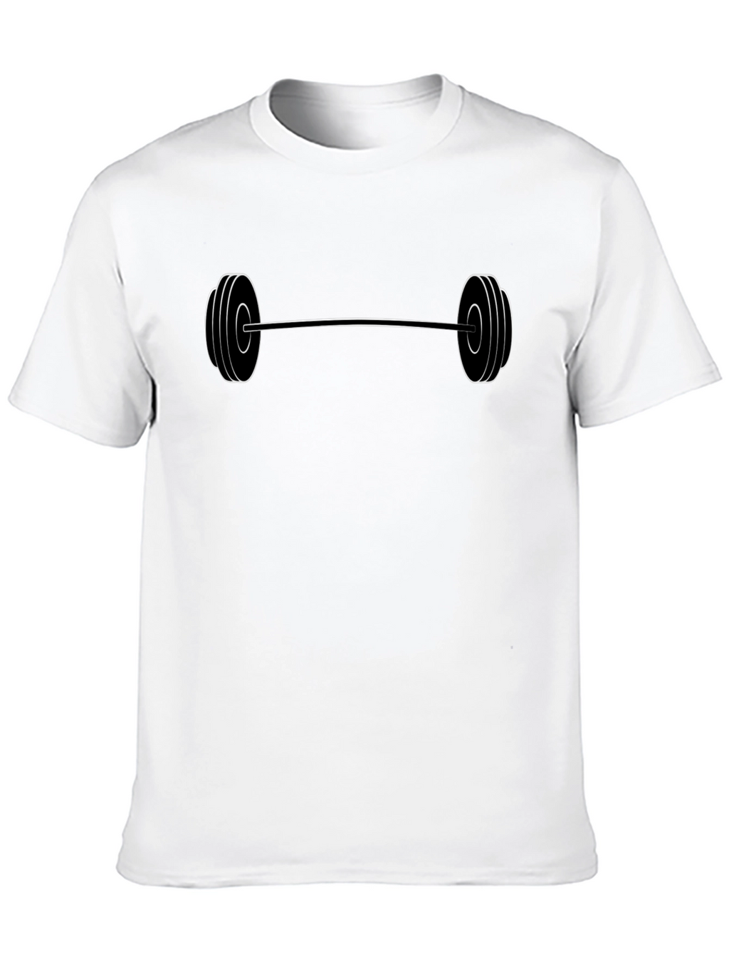 Workout Ready Barbell Graphic Tee - Black