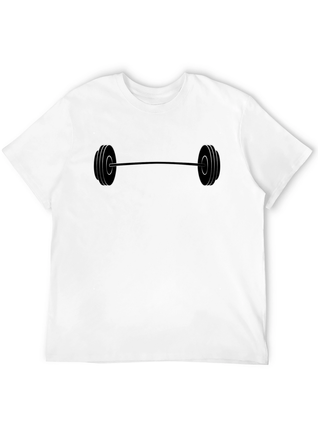 Workout Ready Barbell Graphic Tee - Black