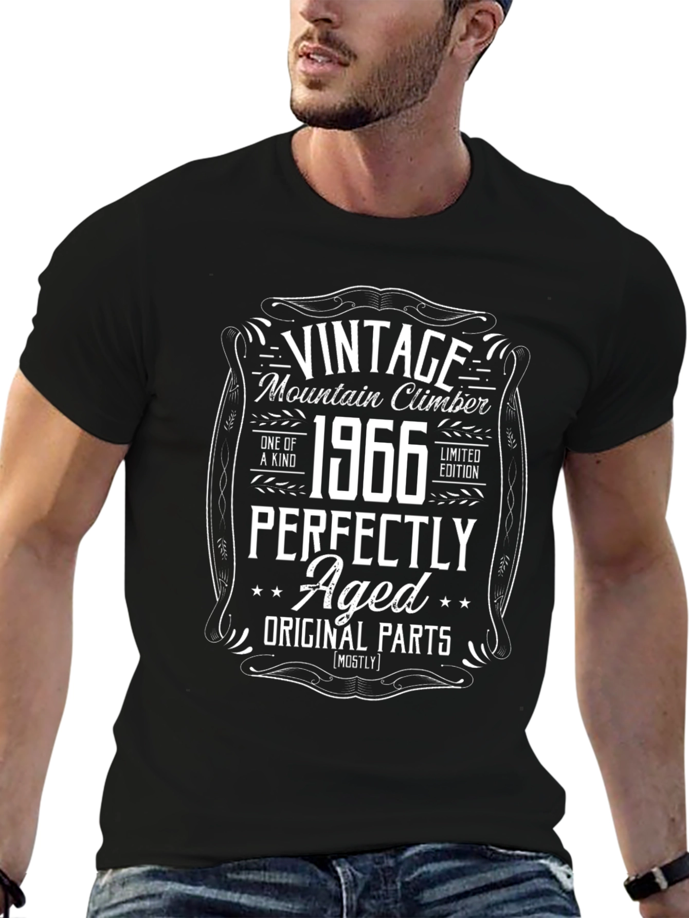 Vintage Mountain Climber 1966 Aged T-Shirt