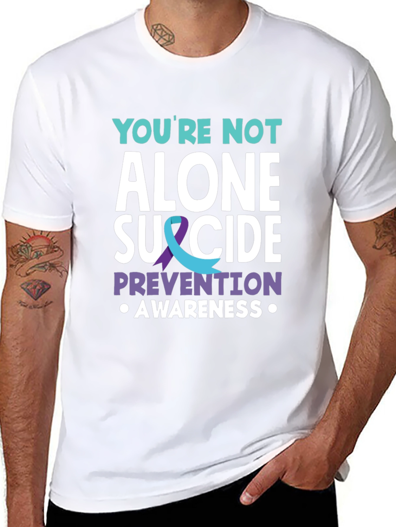 Suicide Prevention Awareness Graphic Tee