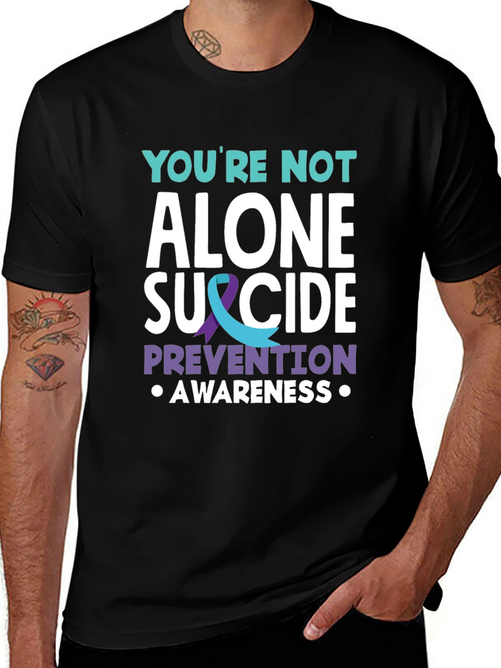 Suicide Prevention Awareness Graphic Tee