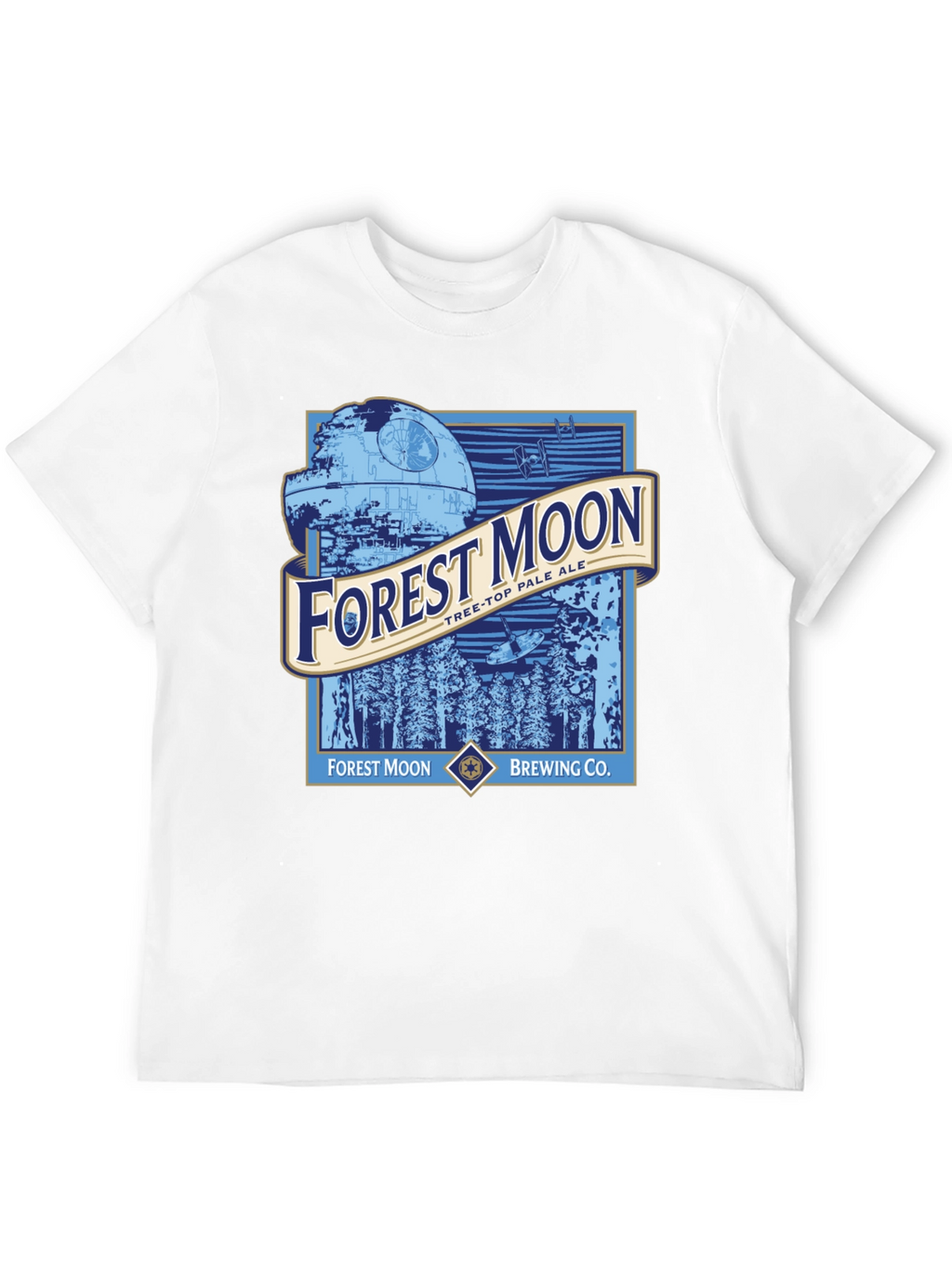Forest Moon Brewing Star Wars Black T-Shirt