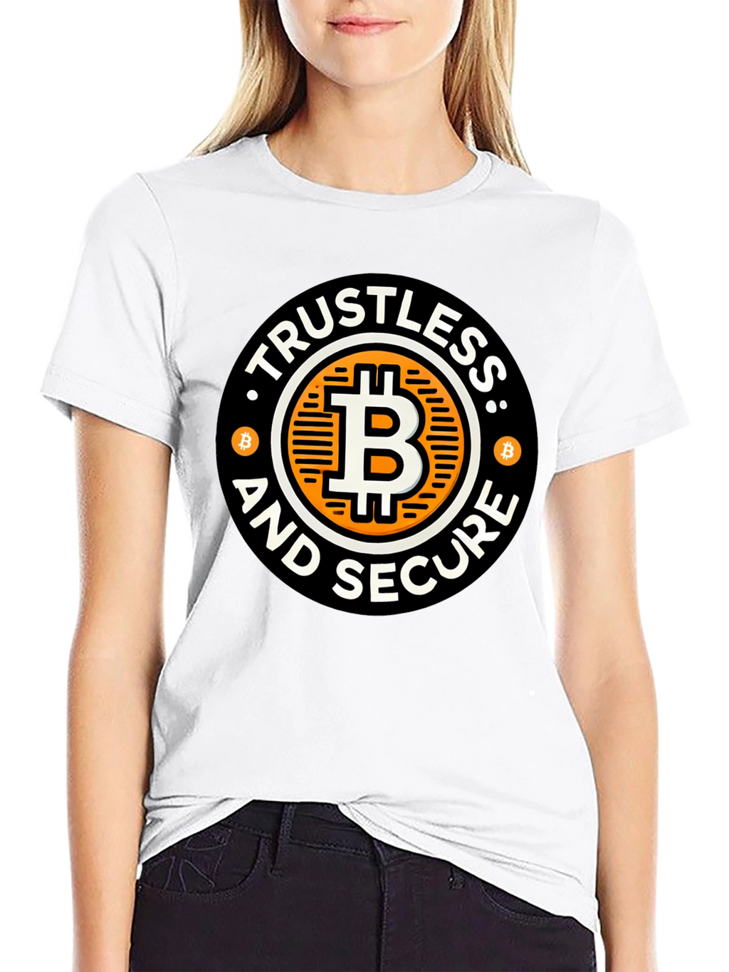 Trustless and Secure Bitcoin Graphic T-Shirt