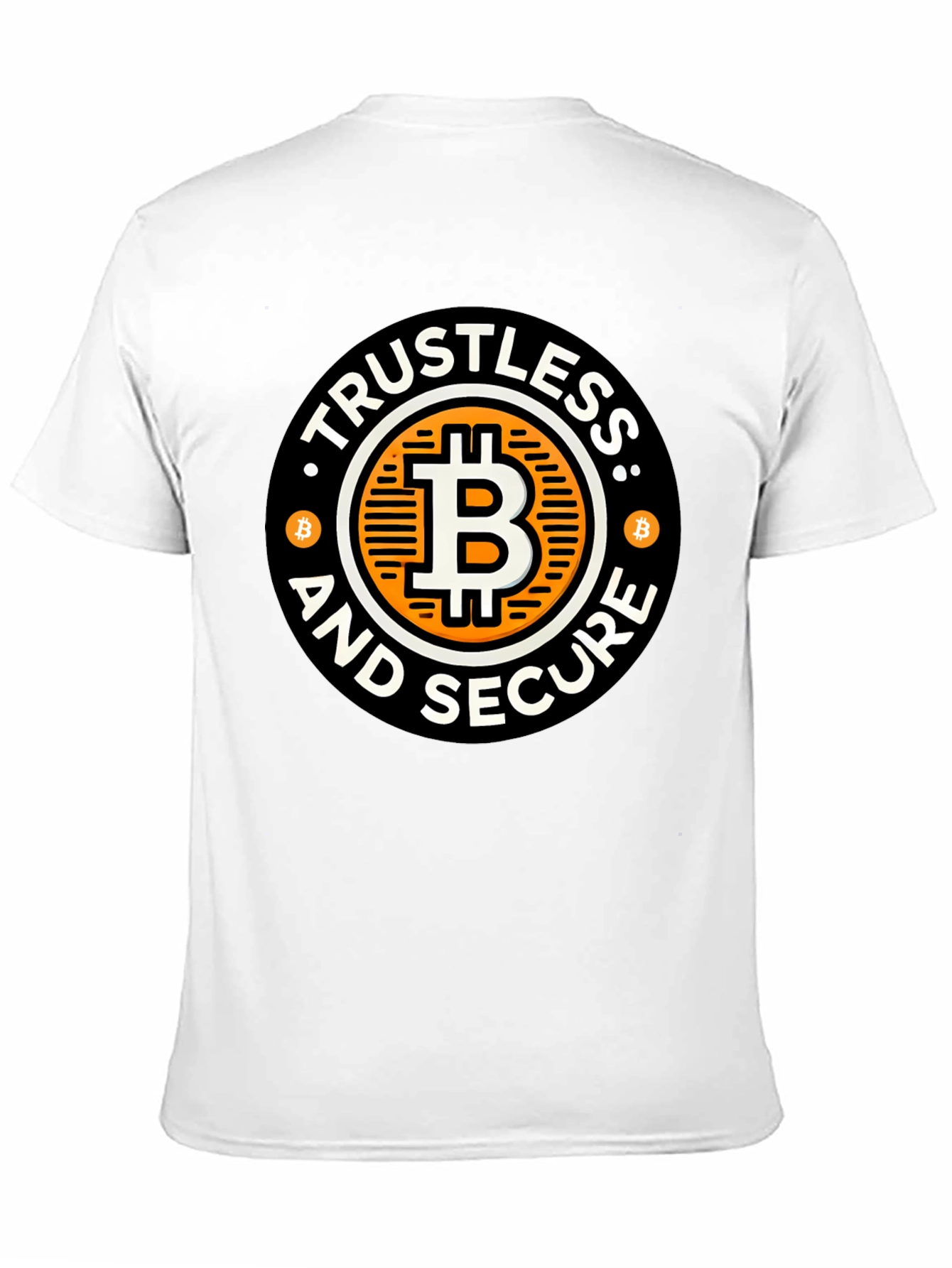 Trustless and Secure Bitcoin Graphic T-Shirt
