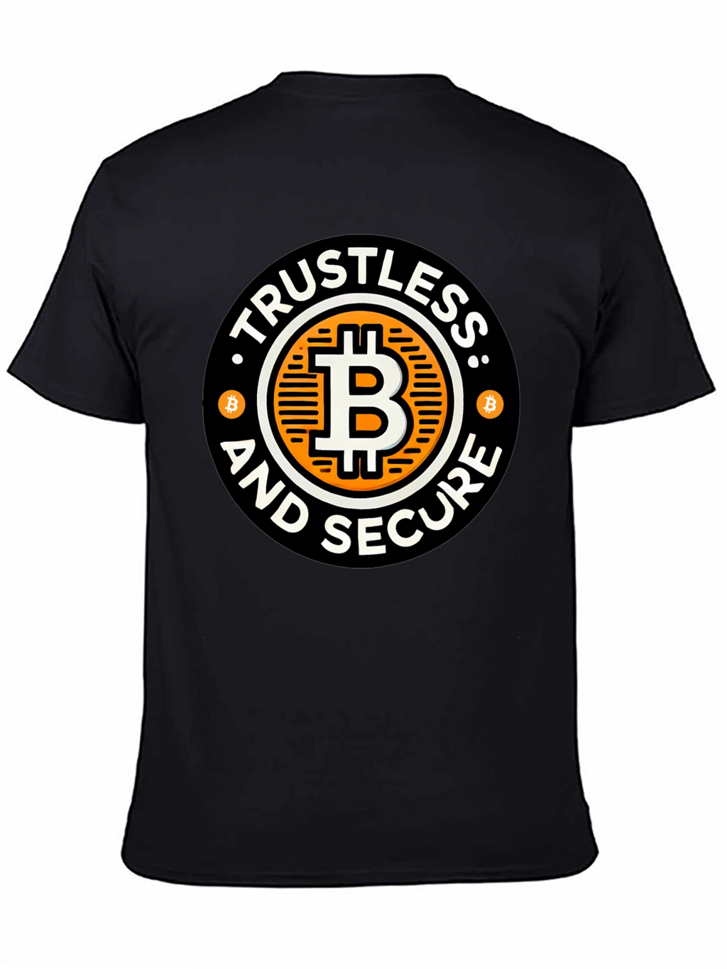 Trustless and Secure Bitcoin Graphic T-Shirt