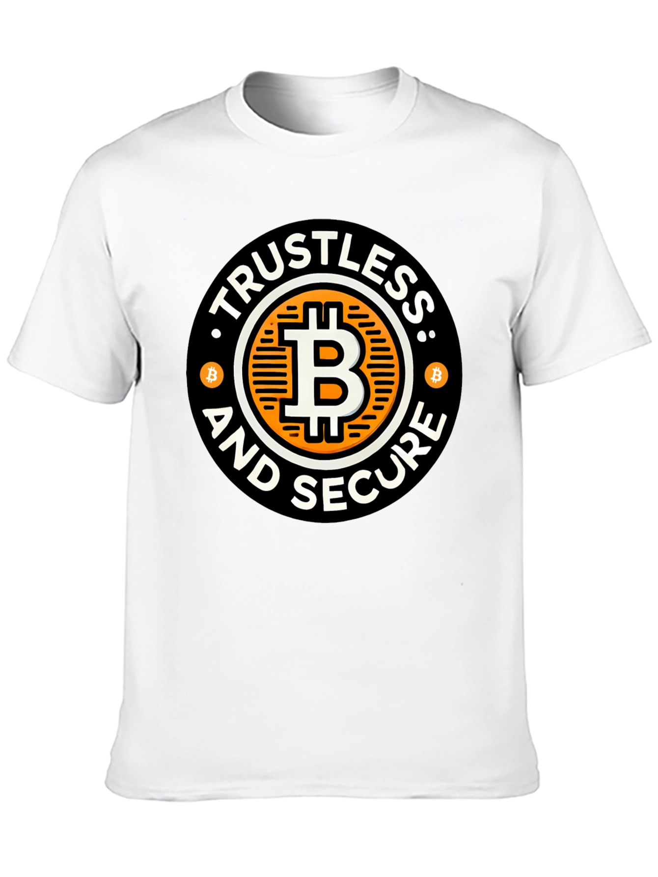 Trustless and Secure Bitcoin Graphic T-Shirt