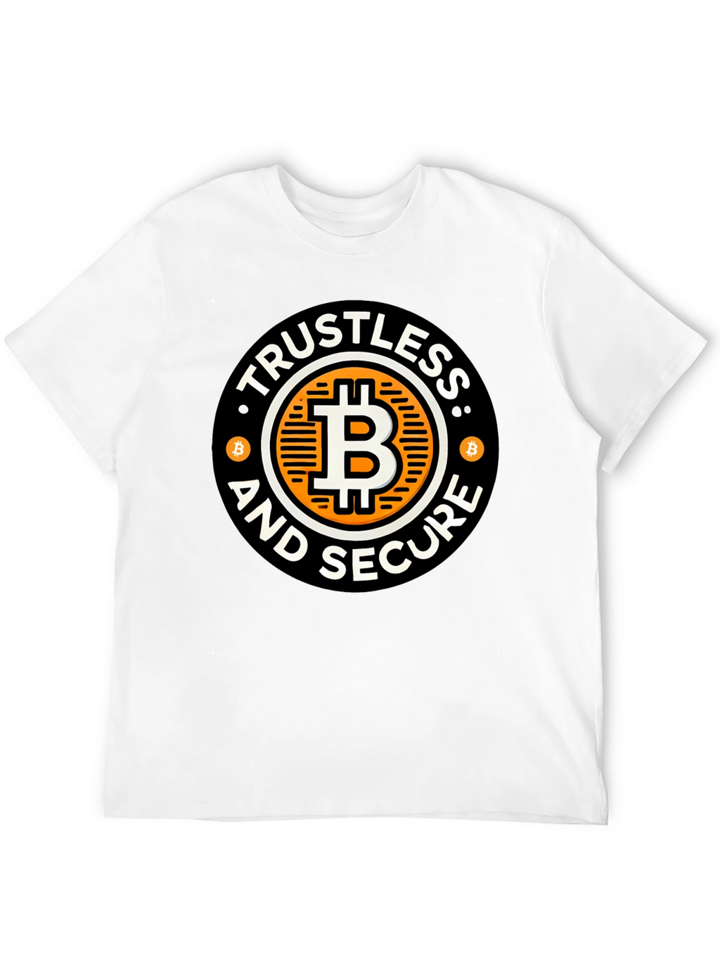 Trustless and Secure Bitcoin Graphic T-Shirt