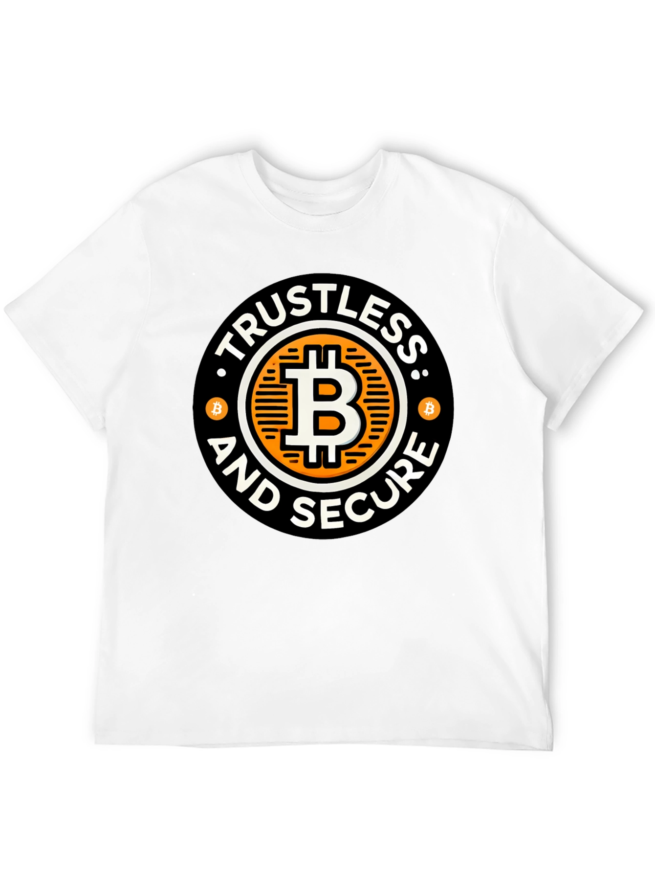 Trustless and Secure Bitcoin Graphic T-Shirt