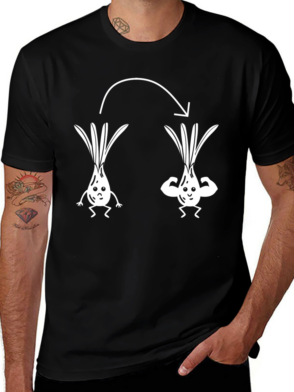 Funny Onion Transformation T-Shirt