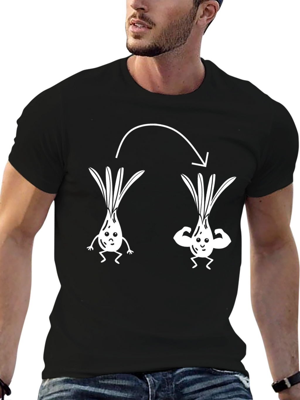 Funny Onion Transformation T-Shirt