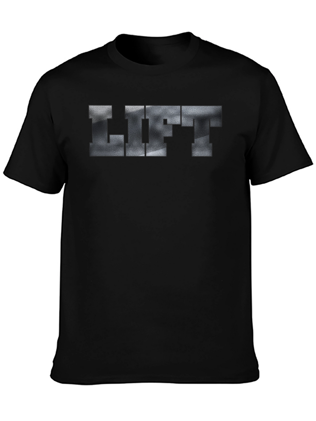 Mens Black Lift T-Shirt - Gym Workout Apparel