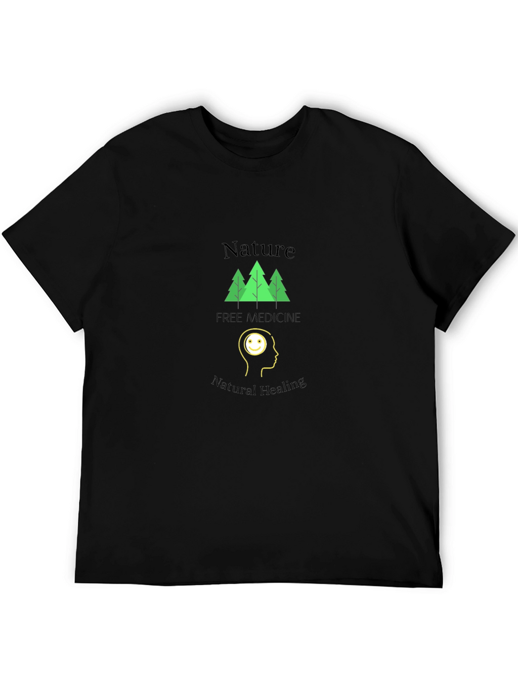 Nature Heals T-Shirt - Natural Medicine Design
