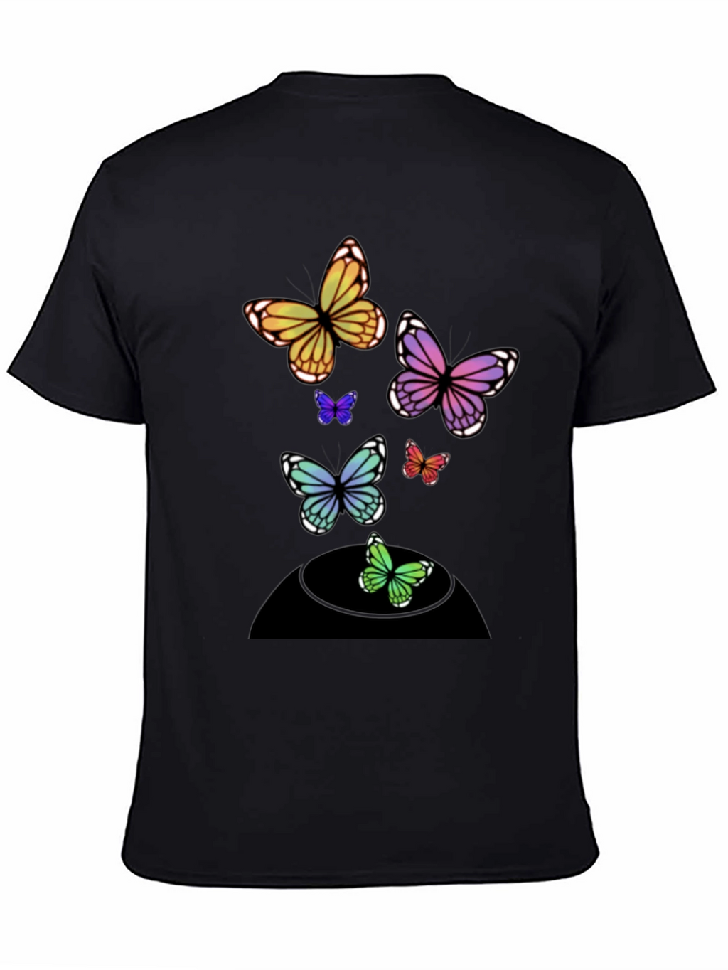 Butterfly Graphic Print T-Shirt