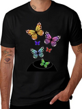 Butterfly Graphic Print T-Shirt