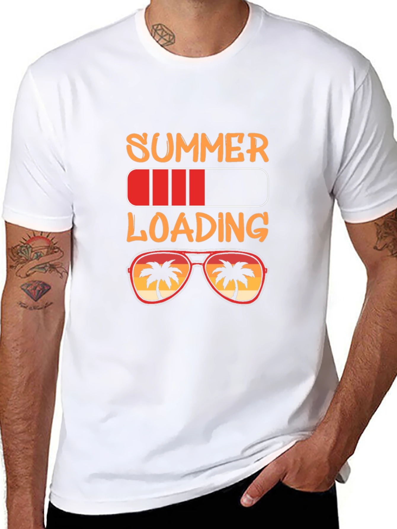 Summer Loading Graphic Tee - Vacation Ready!