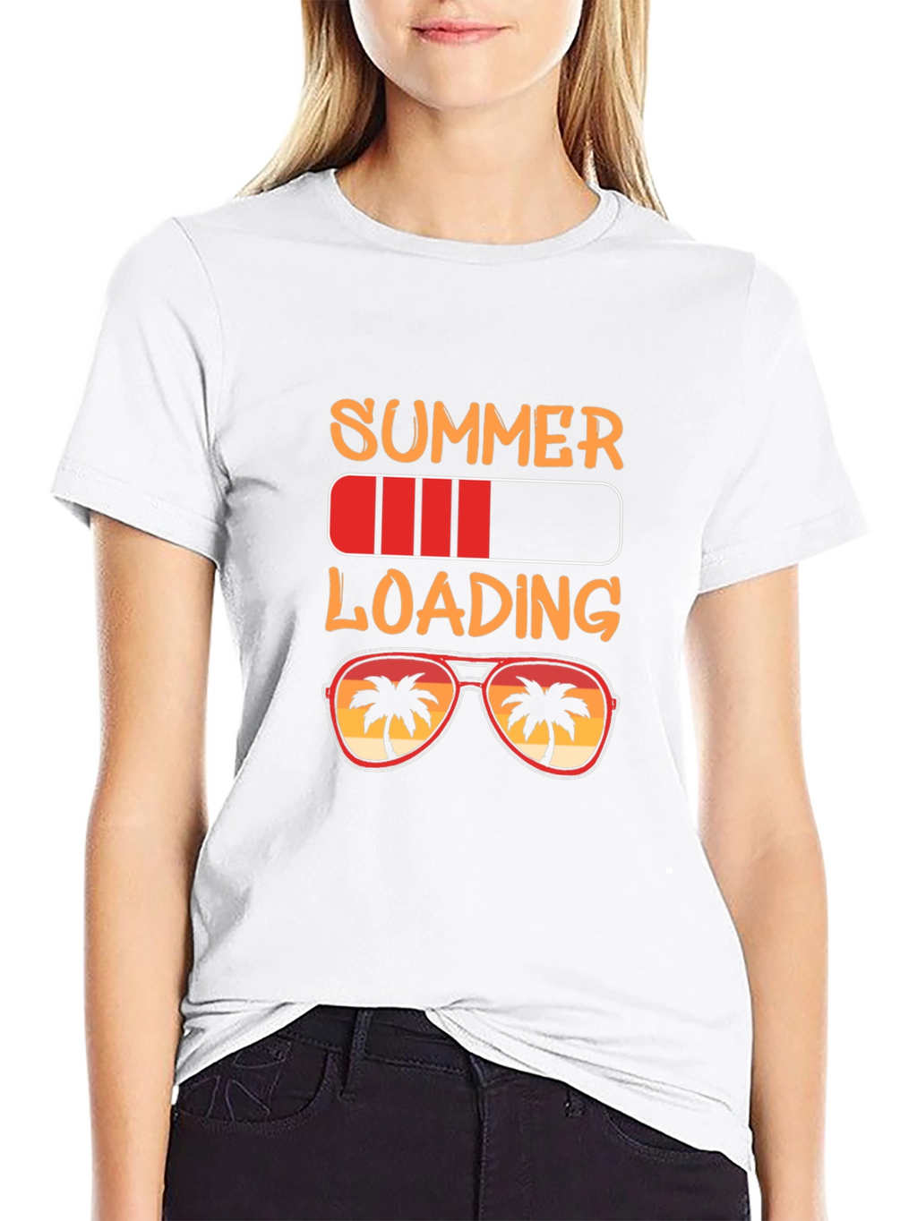 Summer Loading Graphic Tee - Vacation Ready!