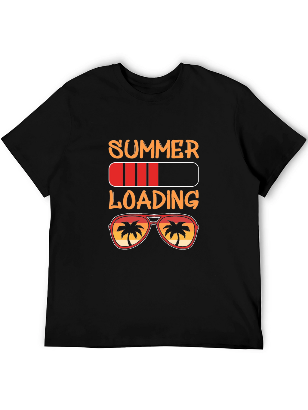 Summer Loading Graphic Tee - Vacation Ready!