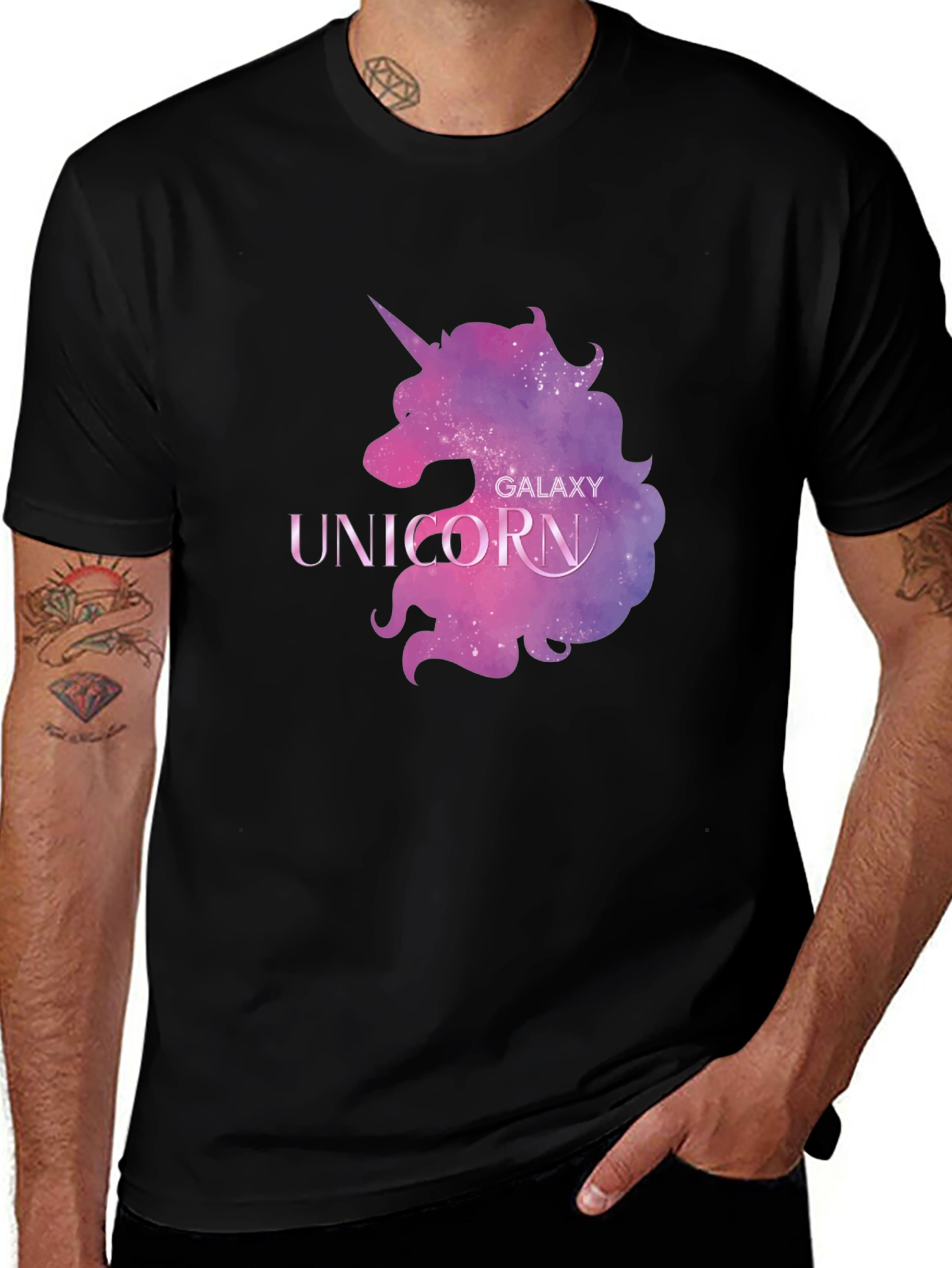Galaxy Unicorn Graphic T-Shirt - Stylish & Unique