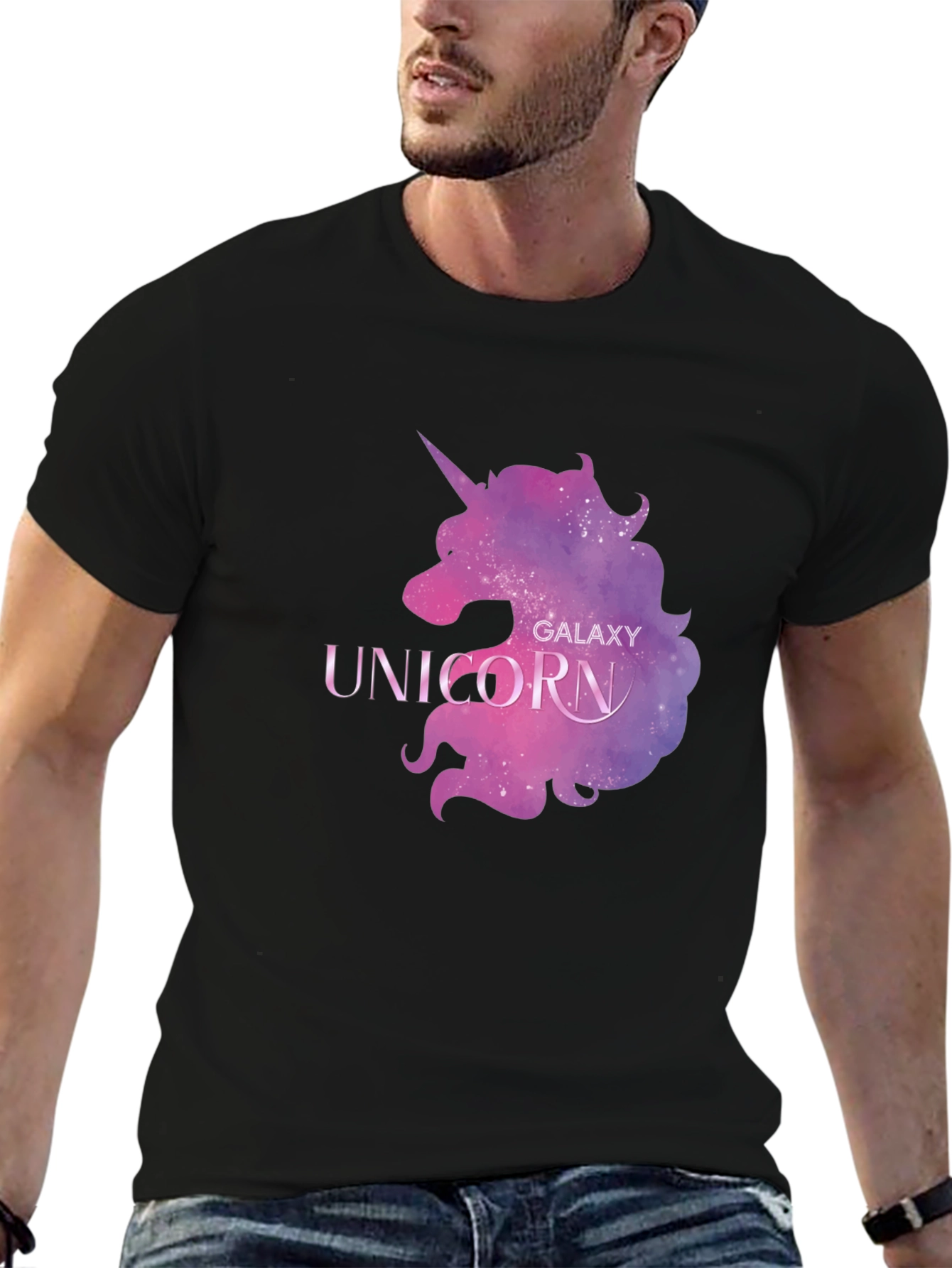 Galaxy Unicorn Graphic T-Shirt - Stylish & Unique