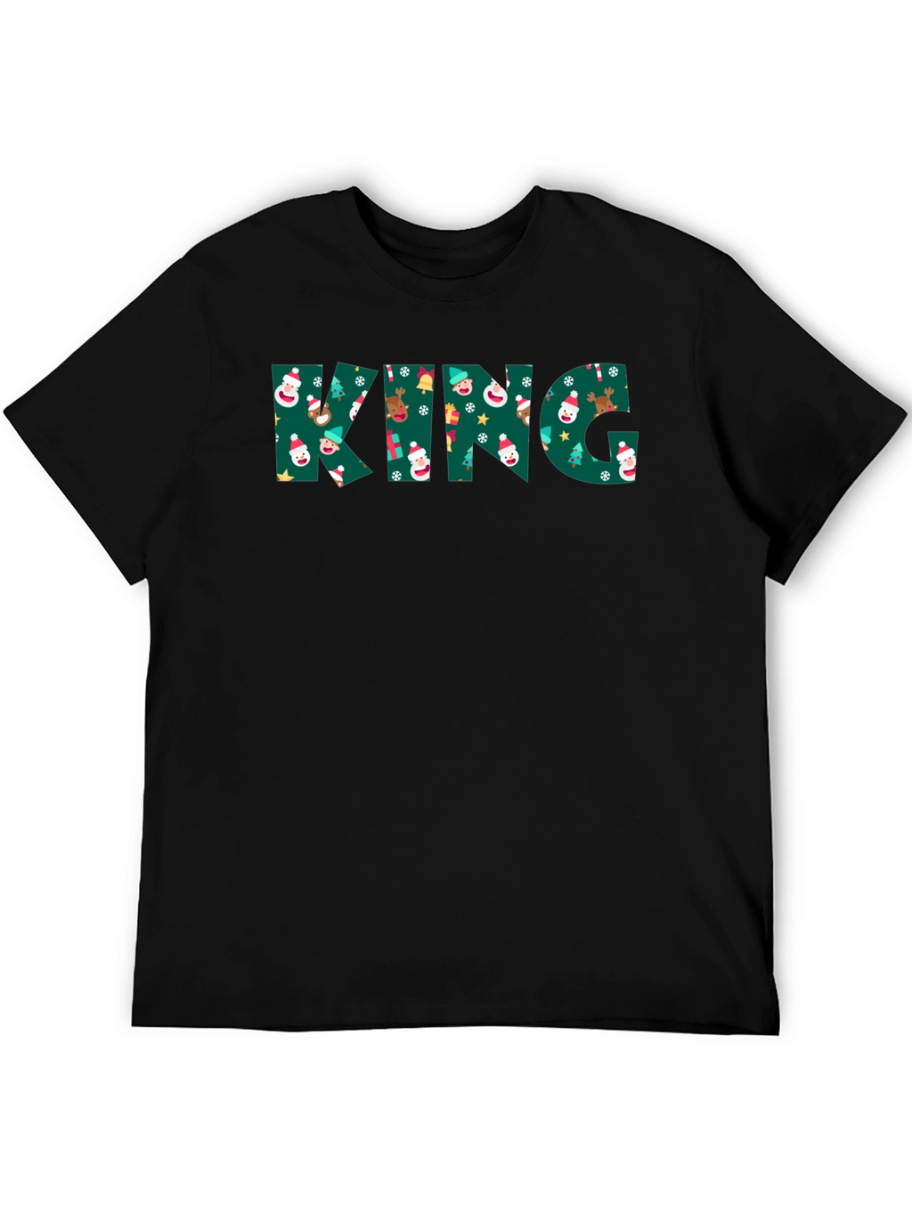 Christmas King T-Shirt Holiday Festive Tee
