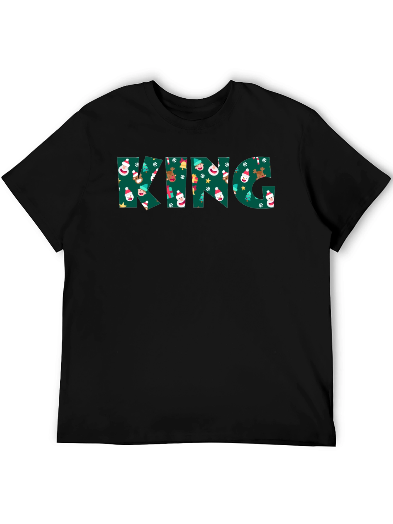 Christmas King T-Shirt Holiday Festive Tee