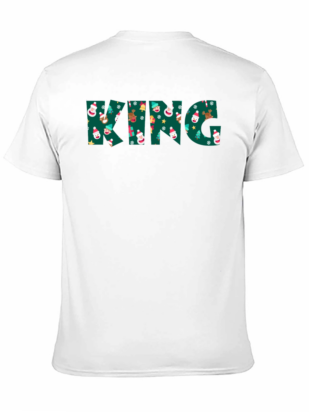 Christmas King T-Shirt Holiday Festive Tee