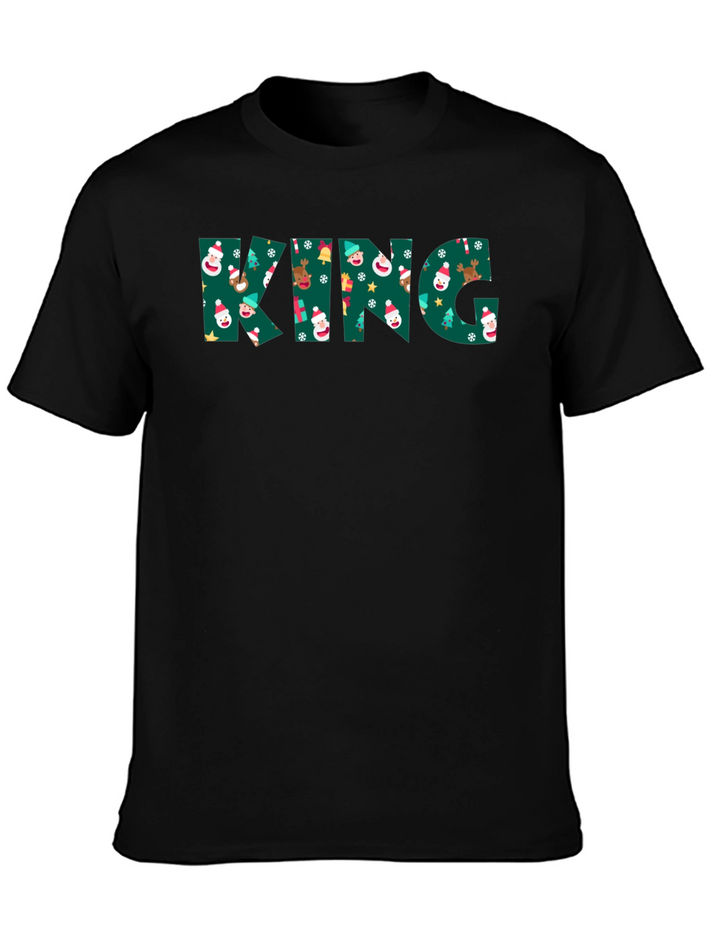 Christmas King T-Shirt Holiday Festive Tee