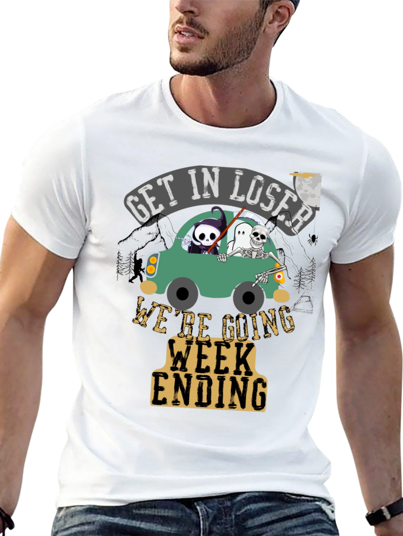 Get In Loser Were Going Week Ending T-Shirt