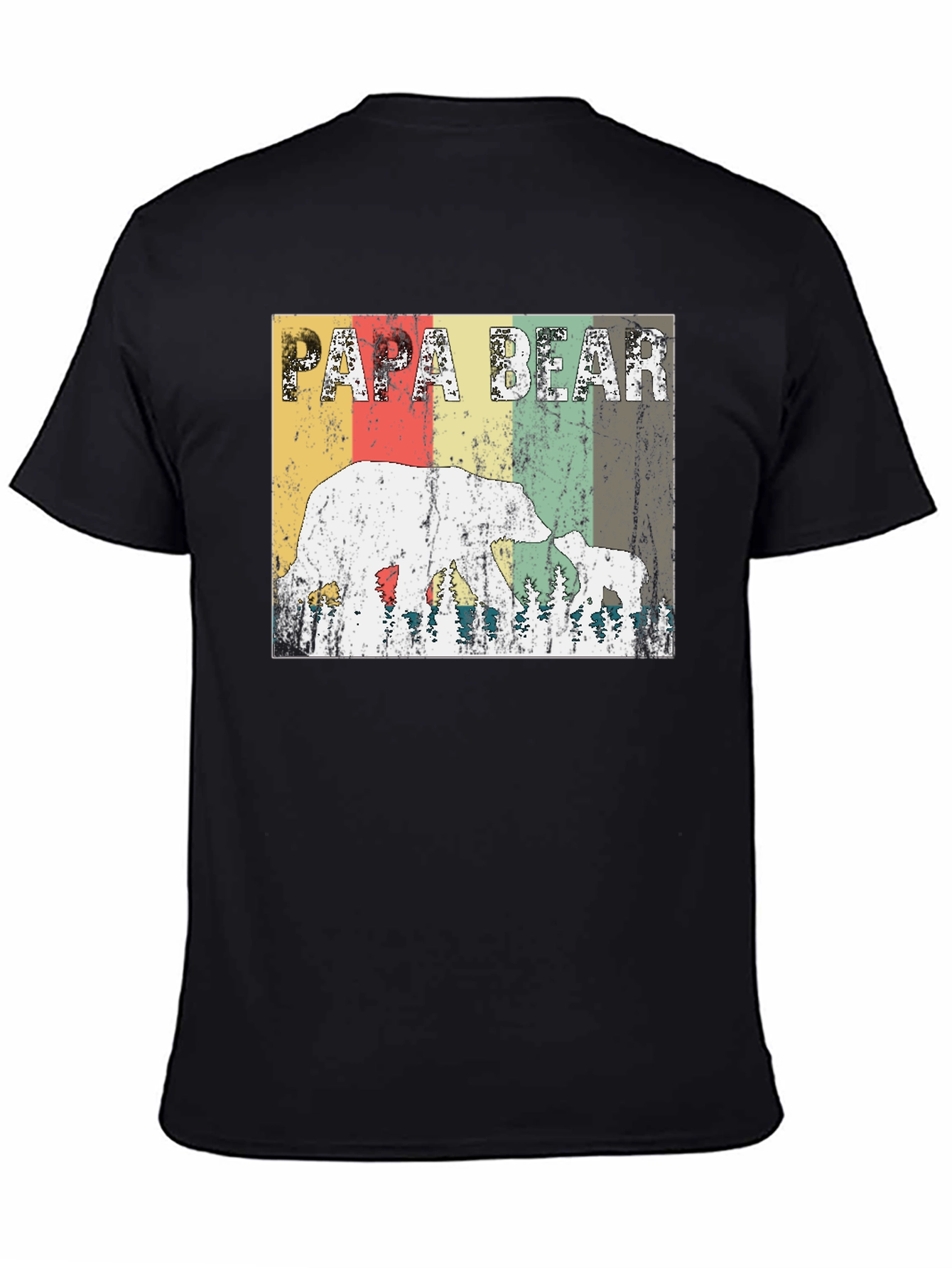 Papa Bear Vintage Graphic Tee