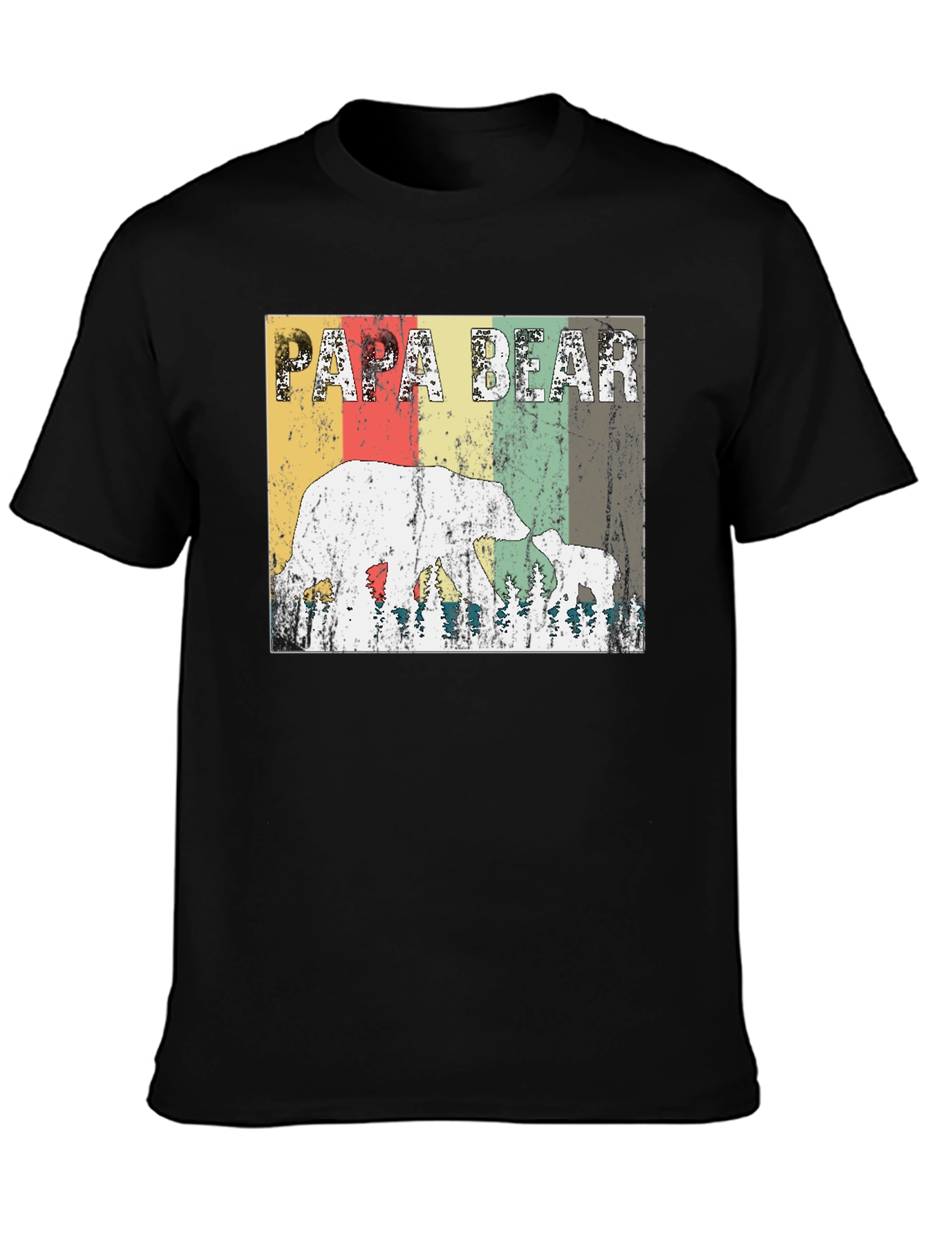 Papa Bear Vintage Graphic Tee