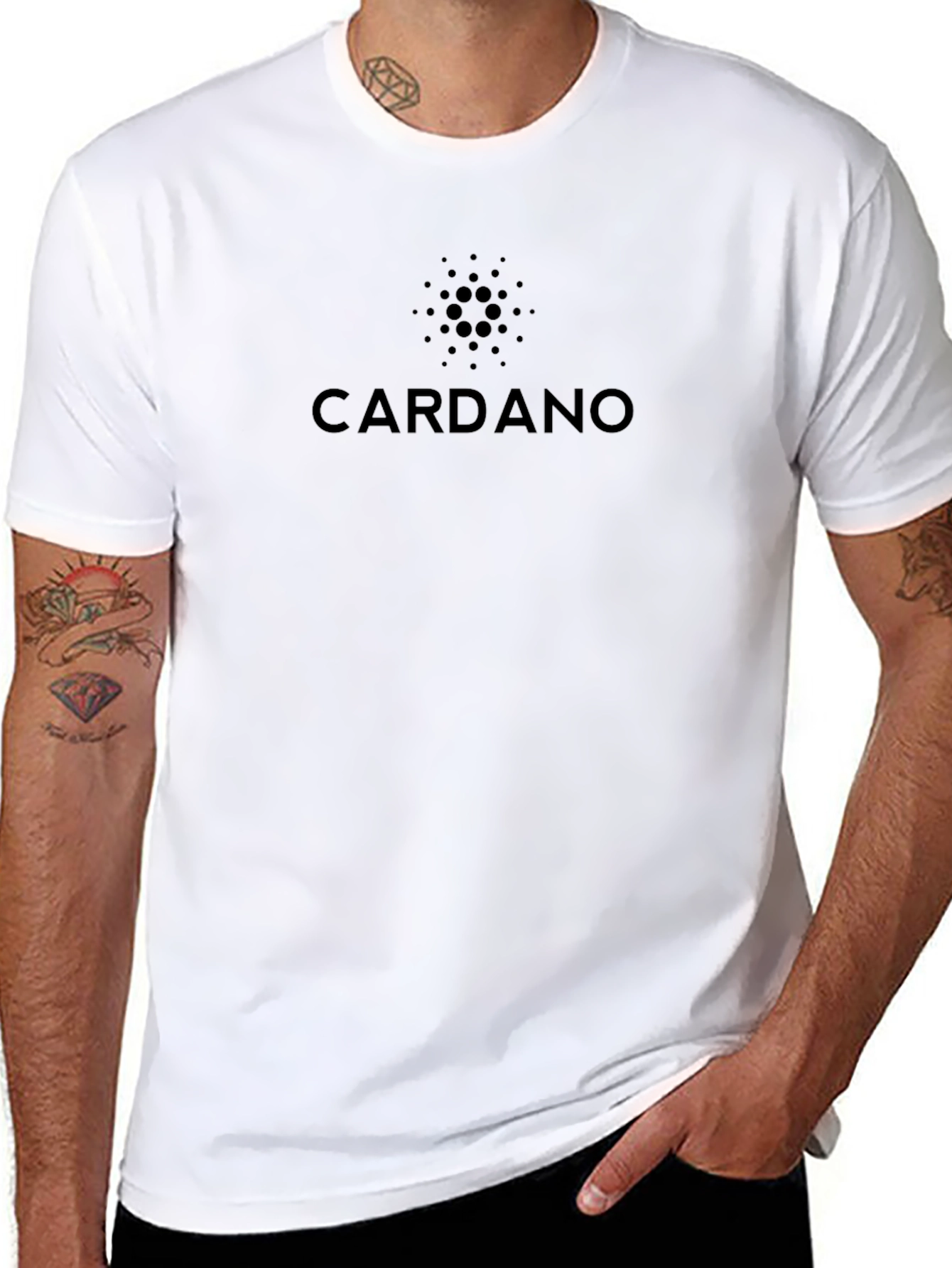 Cardano Crypto Black T-Shirt