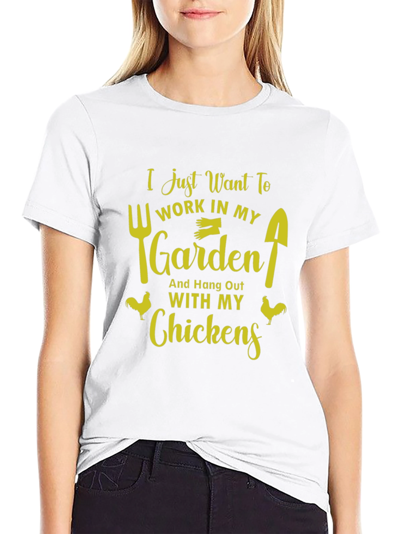 Gardening & Chickens T-Shirt