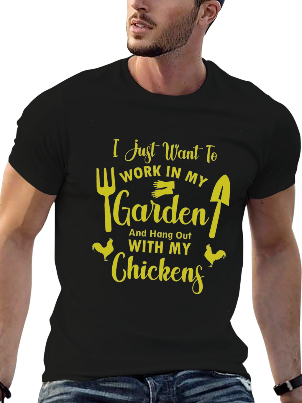 Gardening & Chickens T-Shirt