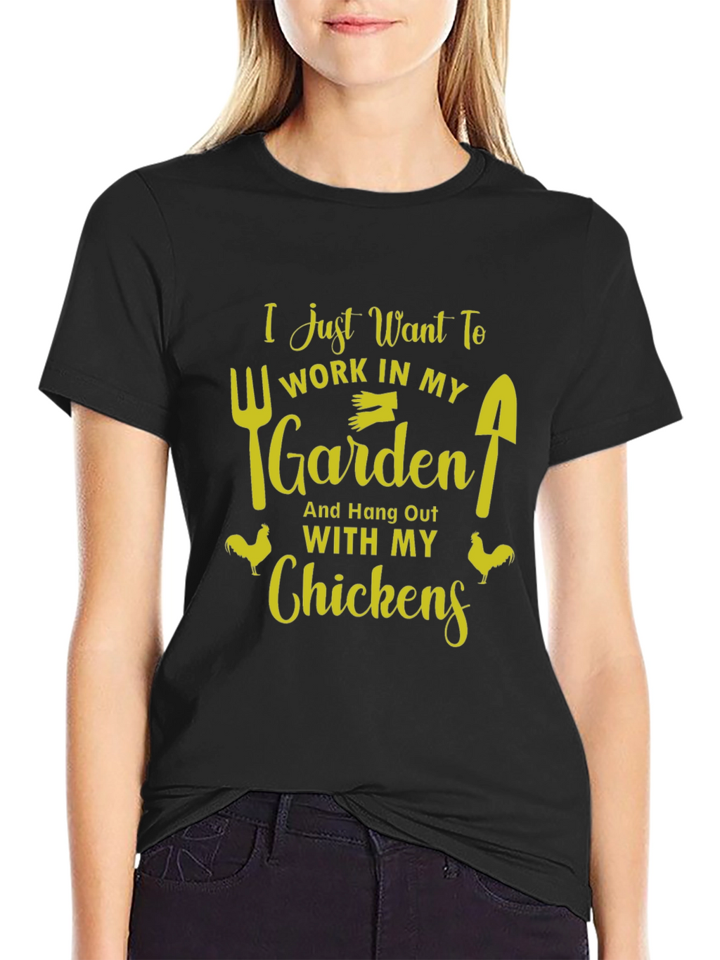 Gardening & Chickens T-Shirt