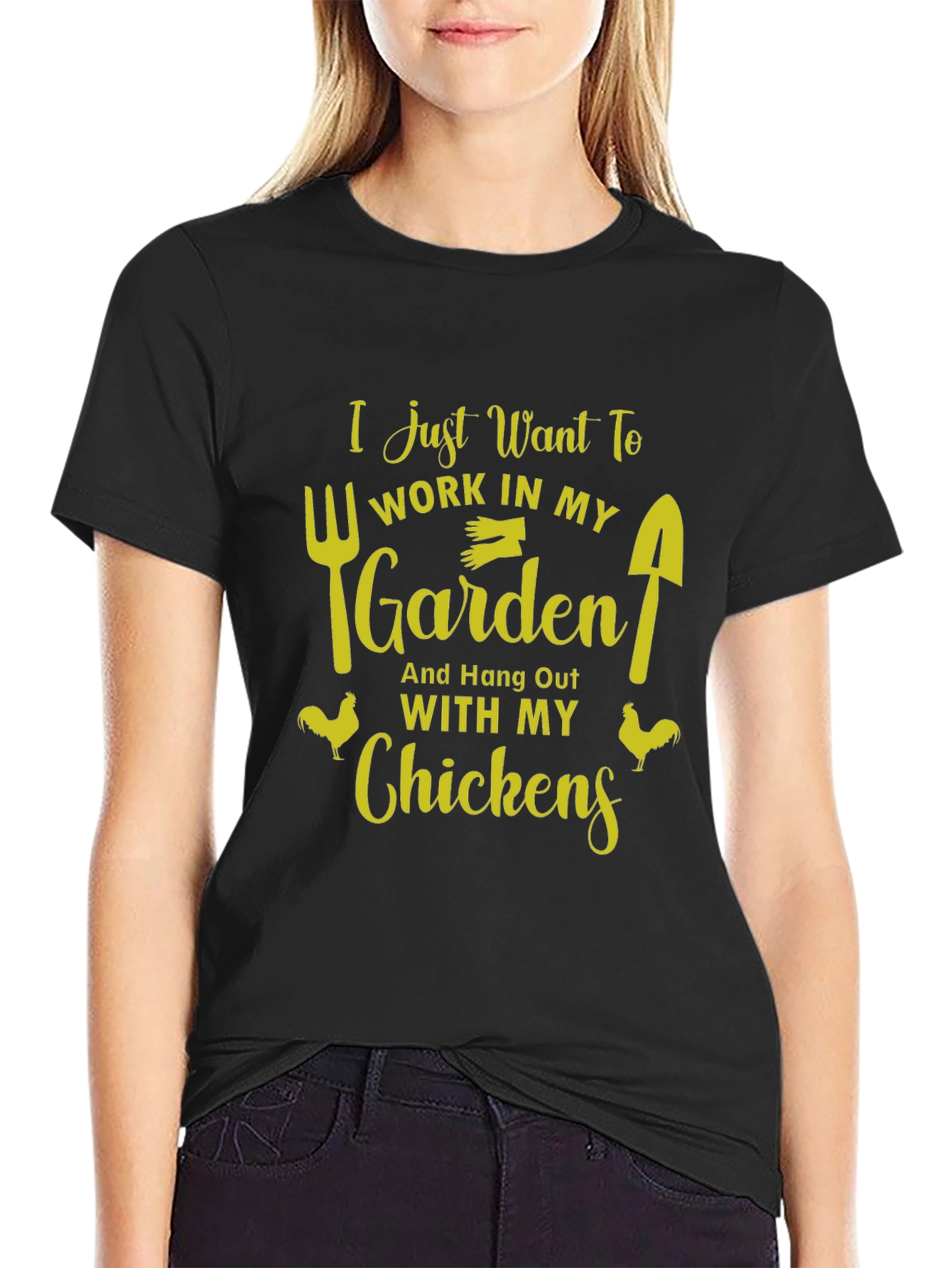 Gardening & Chickens T-Shirt