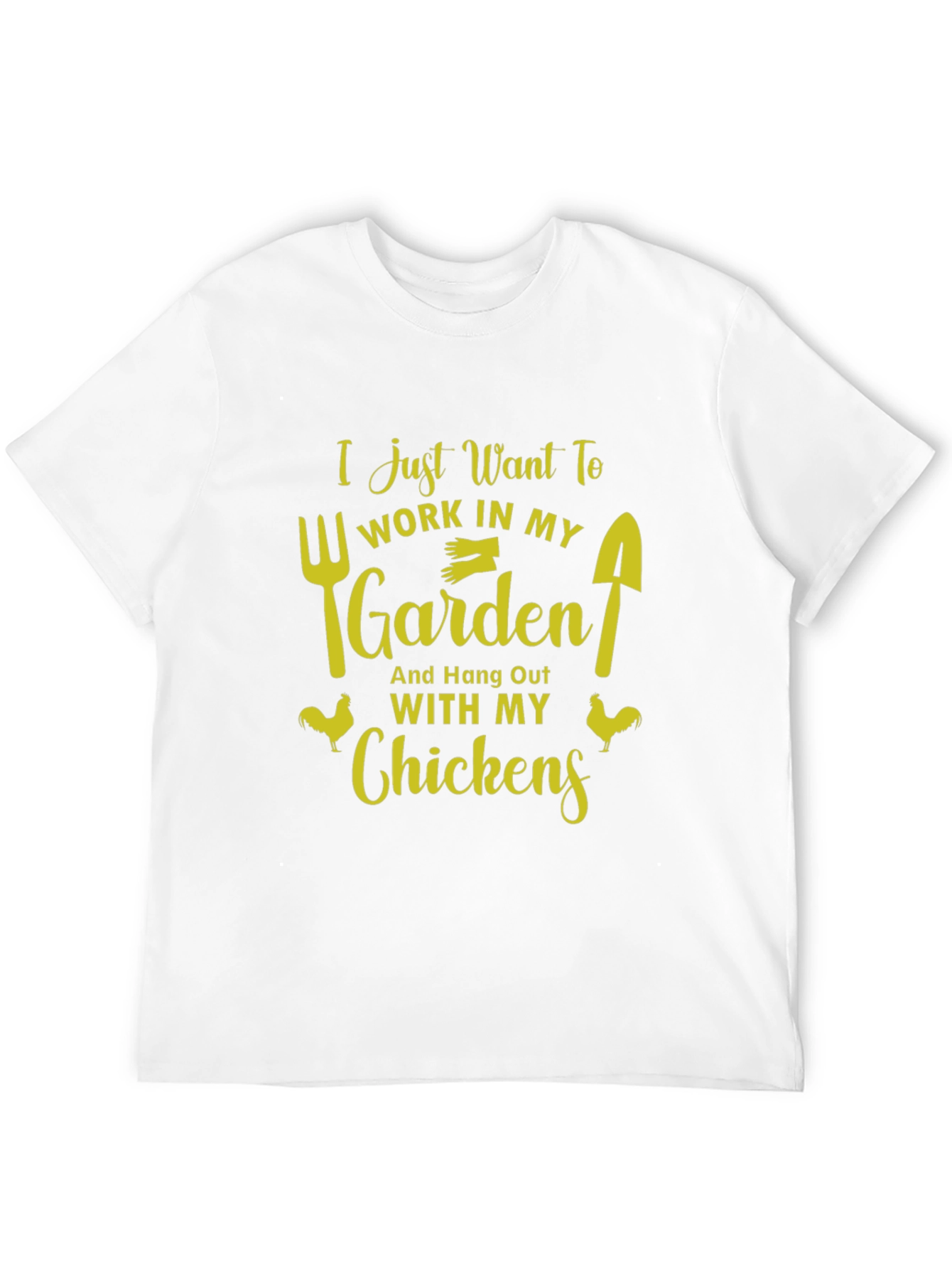 Gardening & Chickens T-Shirt